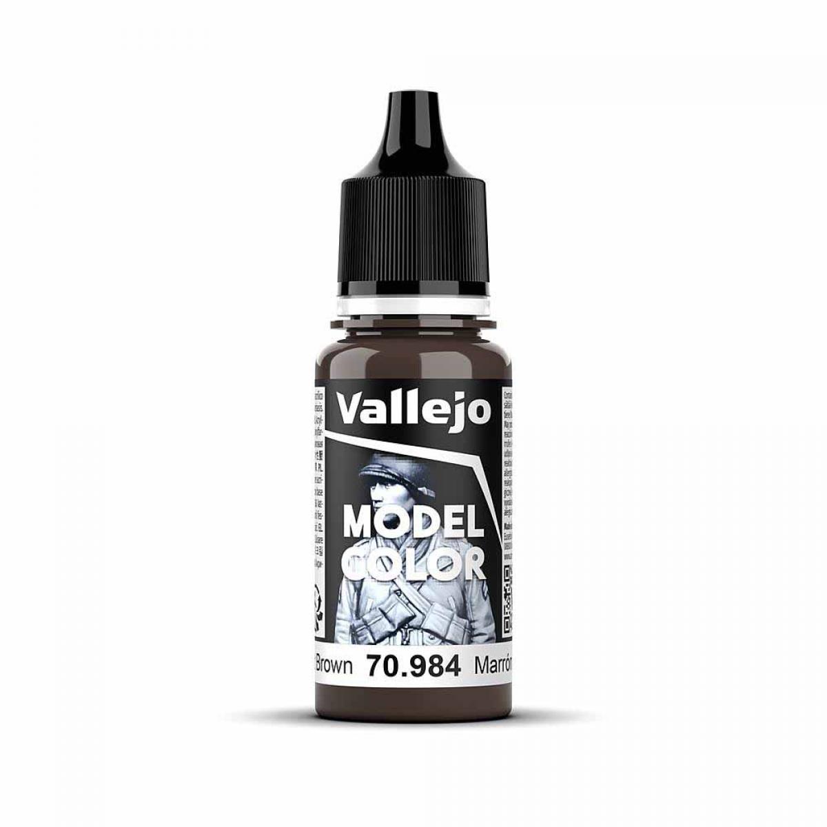Vallejo 770984 Terrabraun, dunkel, matt, 17 ml