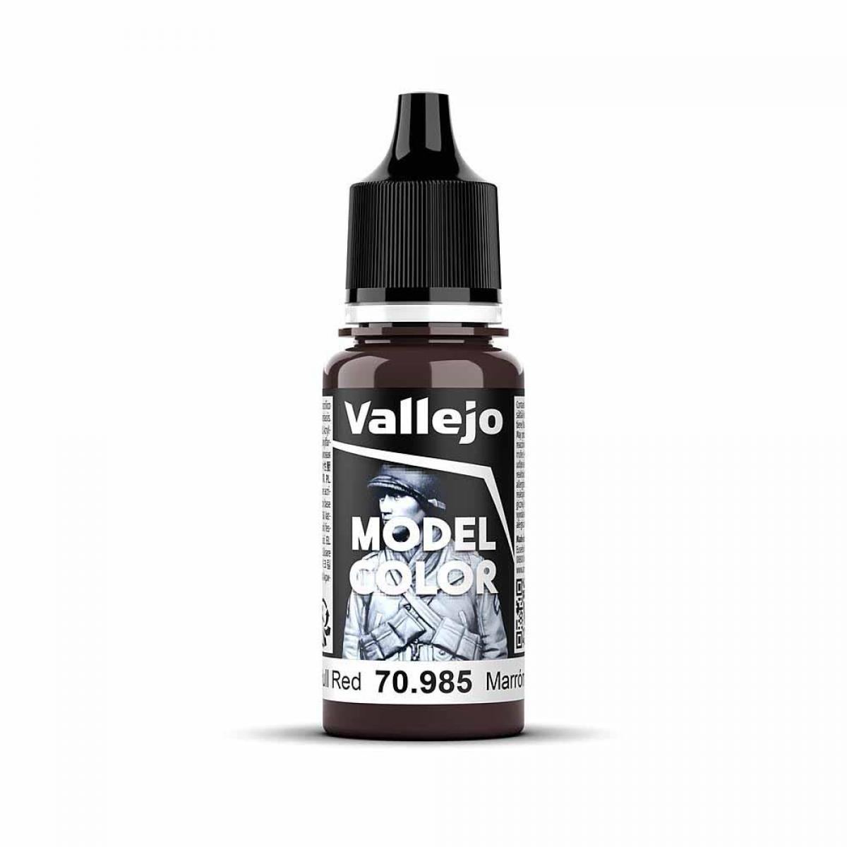 Vallejo 770985 Dunkelbraun, matt, 17 ml