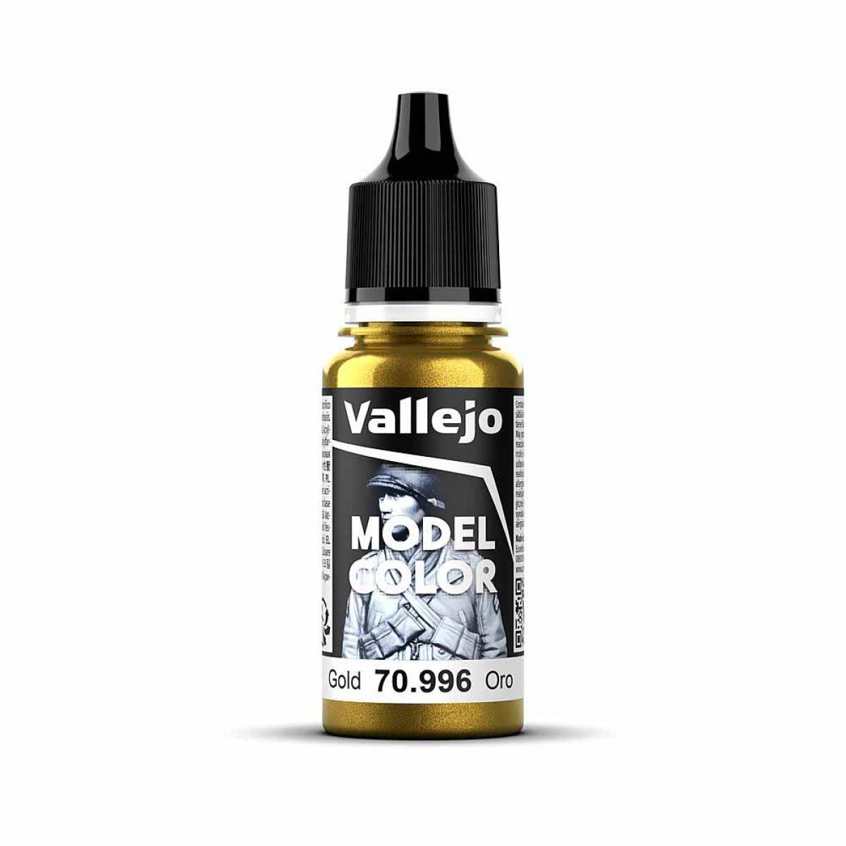Vallejo 770996 Gold, Metallic, 17 ml