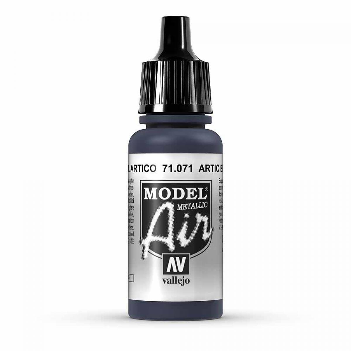 Vallejo 771071 Metallblau, Metallic, 17 ml