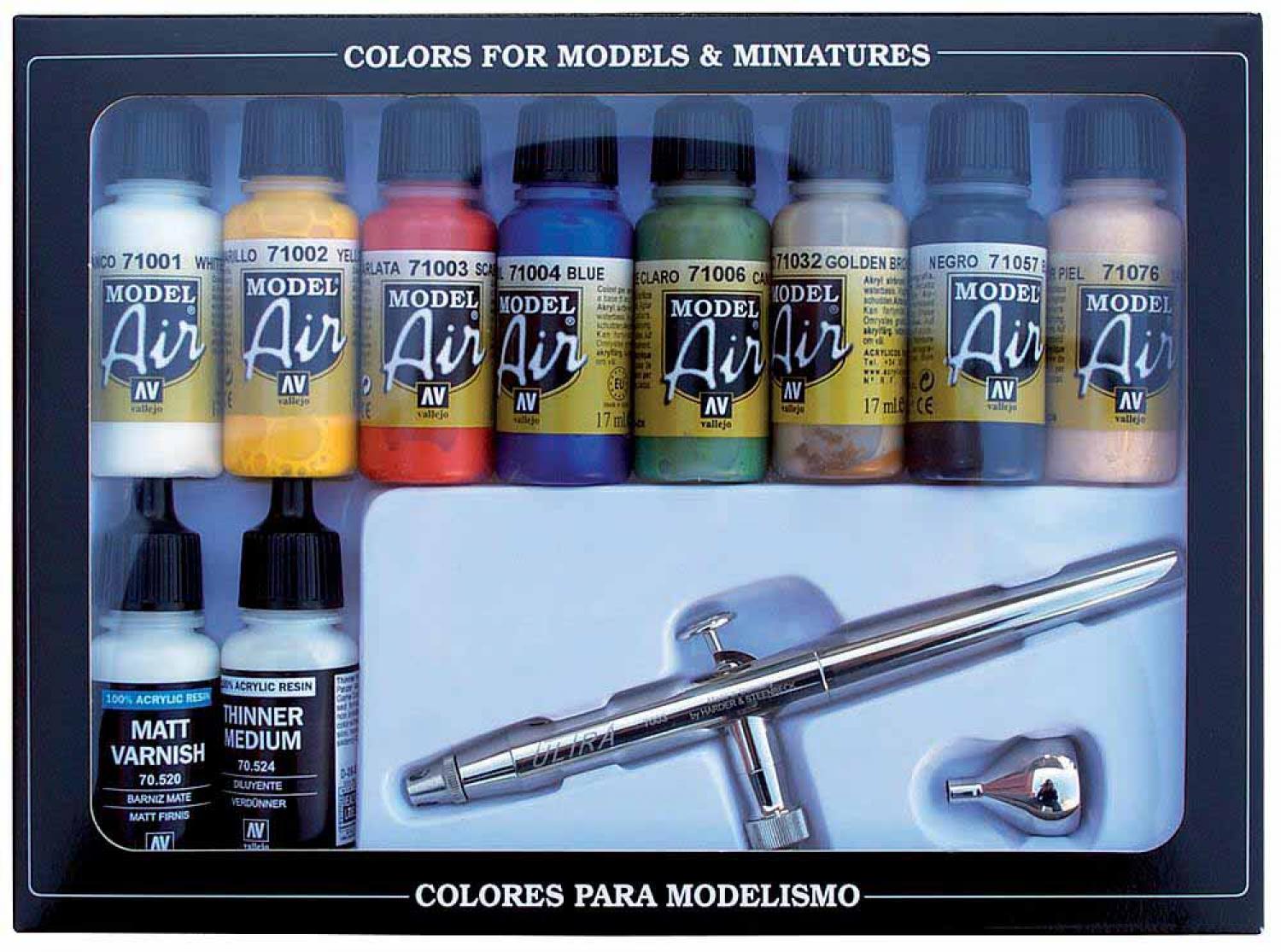 Vallejo 771167 Farb-Set Basis I