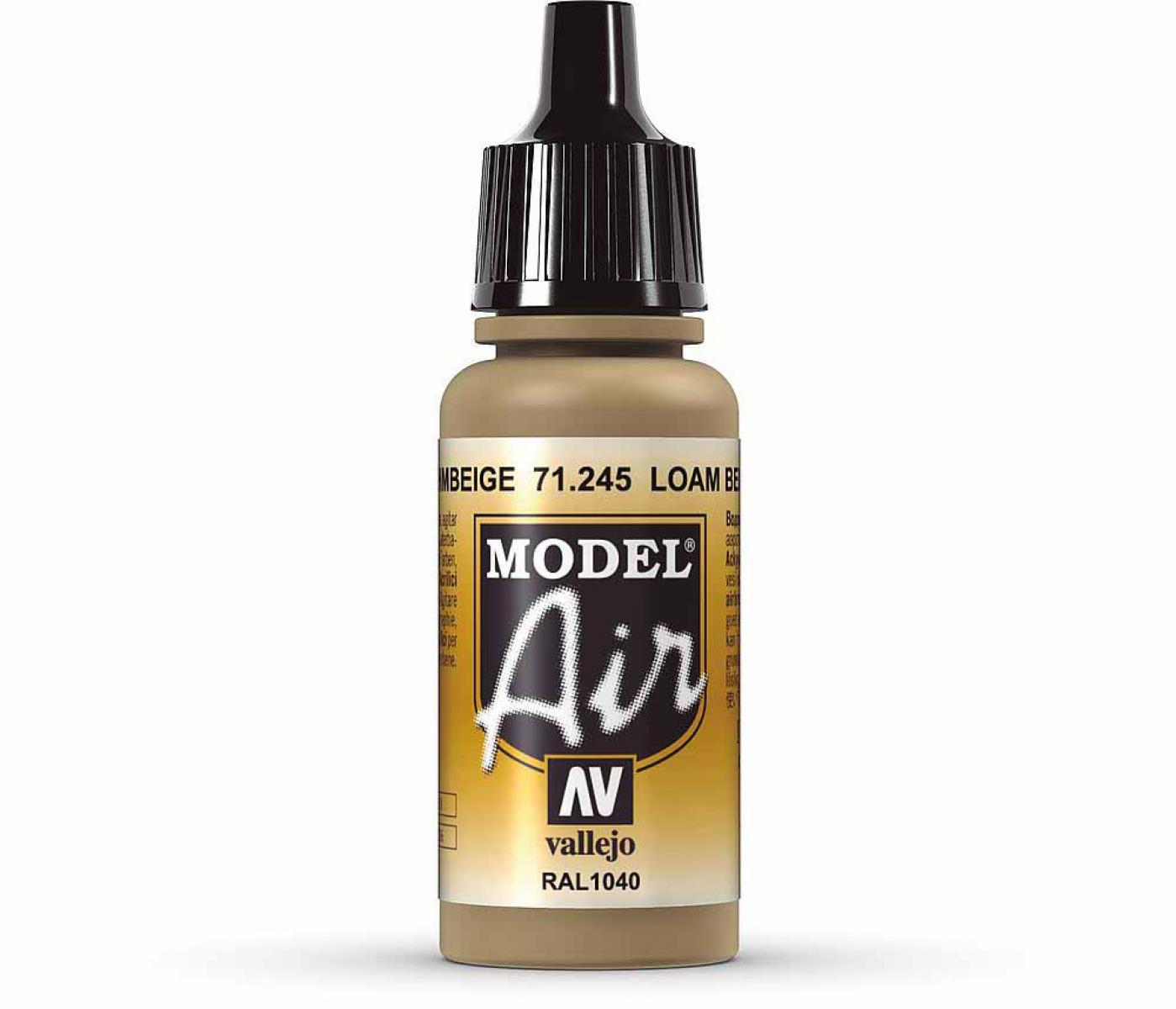 Vallejo 771245 Lehm-Beige, 17 ml
