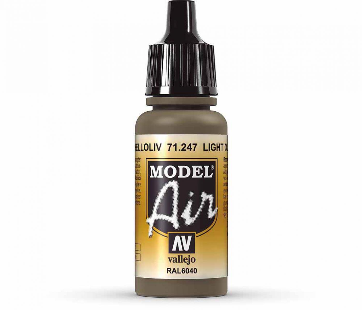 Vallejo 771247 Helles Oliv, 17 ml