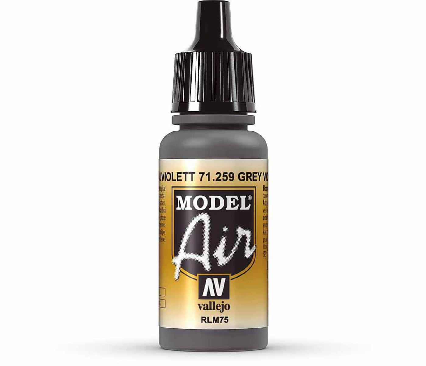 Vallejo 771259 Grau-Violett, RLM 75, 17 ml
