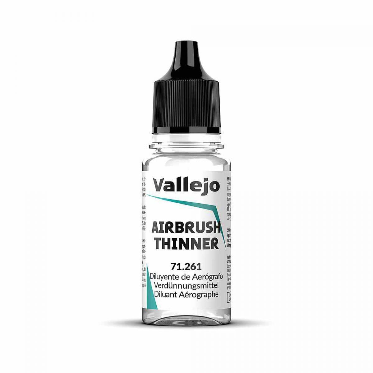 Vallejo 771261 Airbrush Verdünner, 17 ml