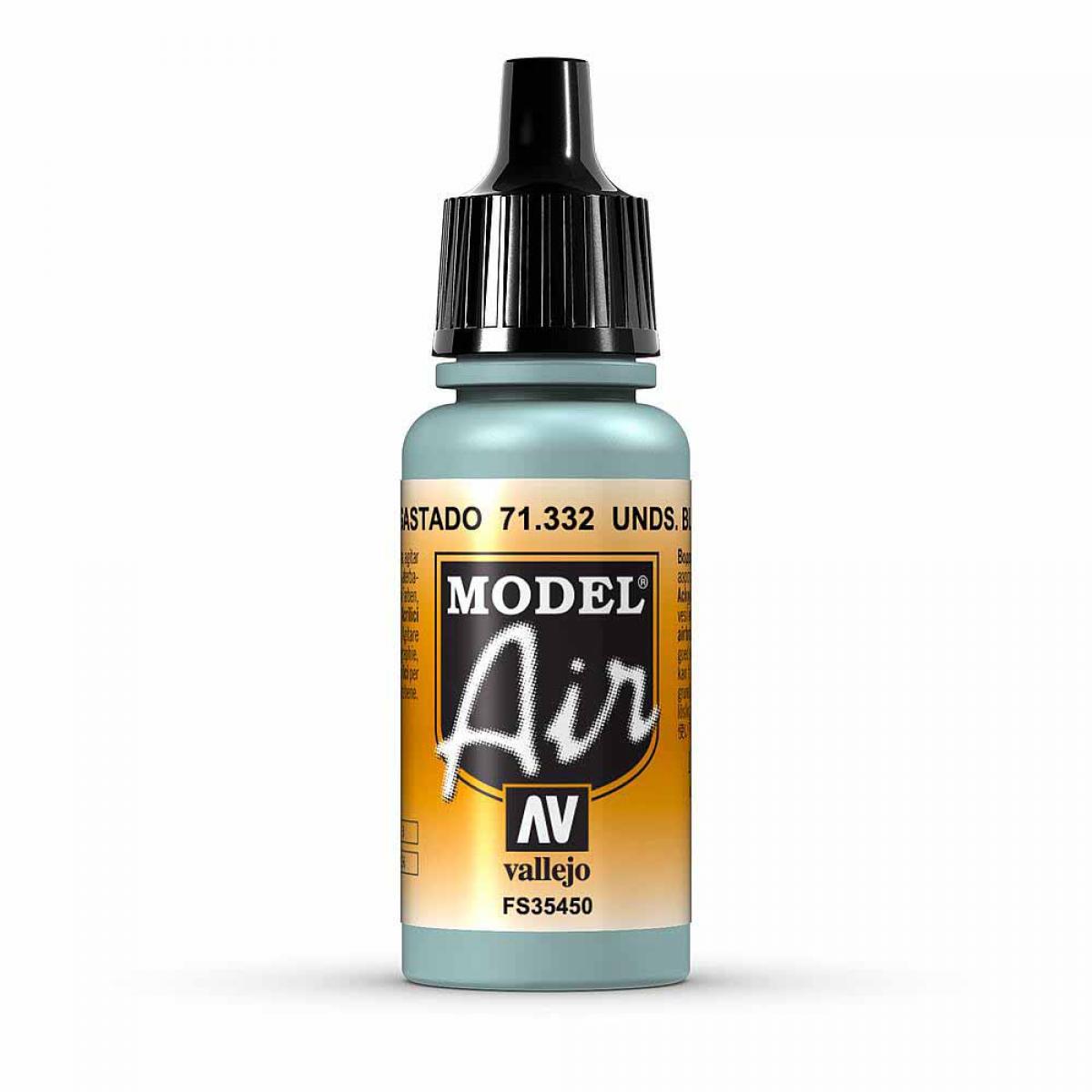 Vallejo 771332 Unterseitenblau, verblasst, 17 ml