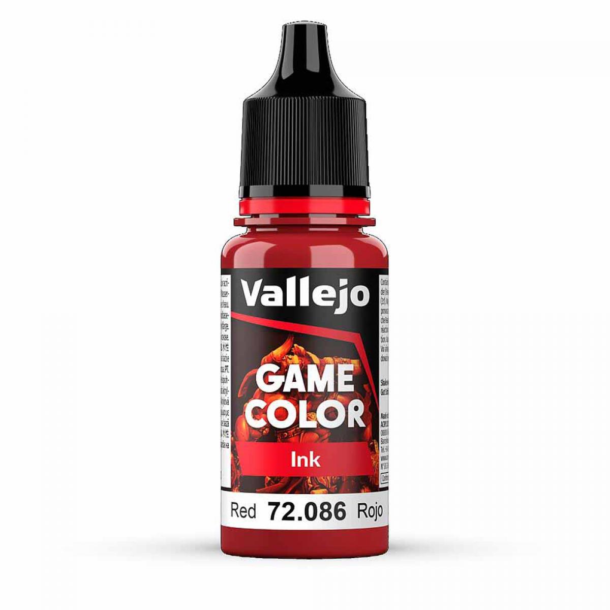Vallejo 772086 Rote Tinte, 17 ml