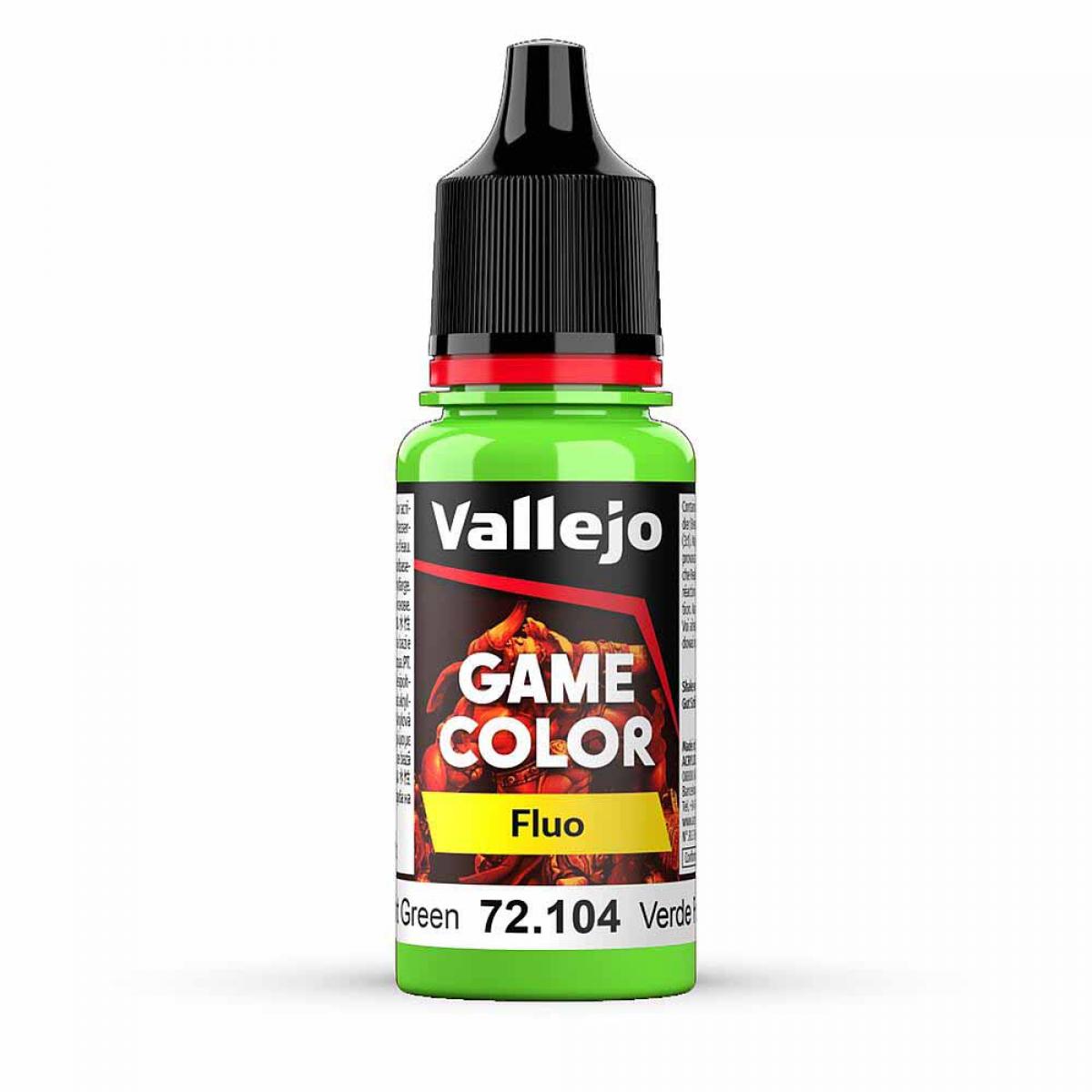 Vallejo 772104 Fluoreszierendes Grün, 17 ml