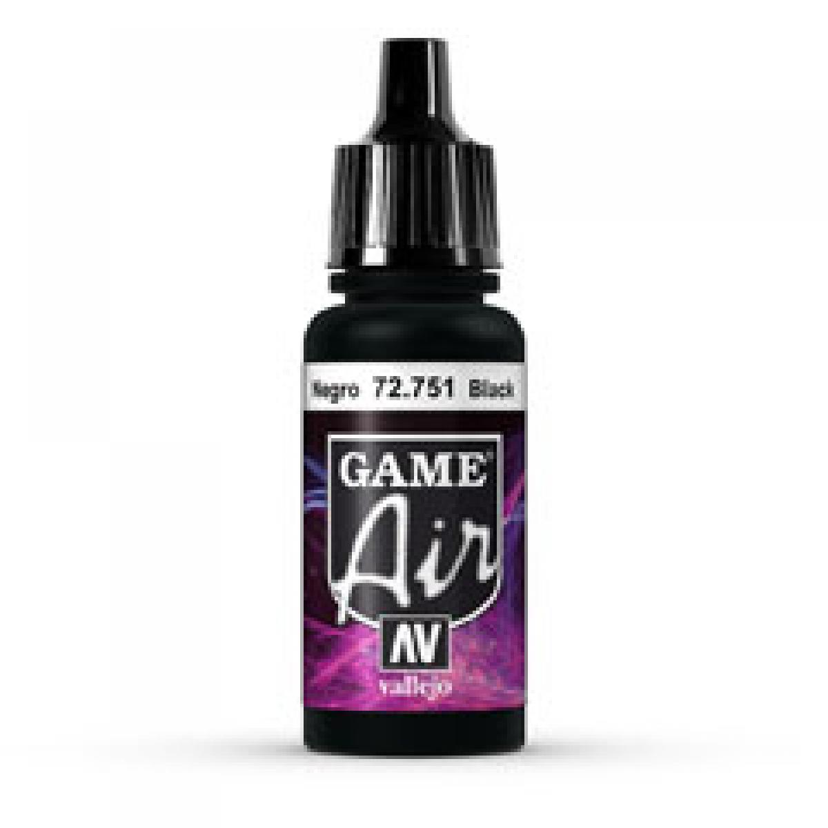 Vallejo 772751 Black, 17 ml