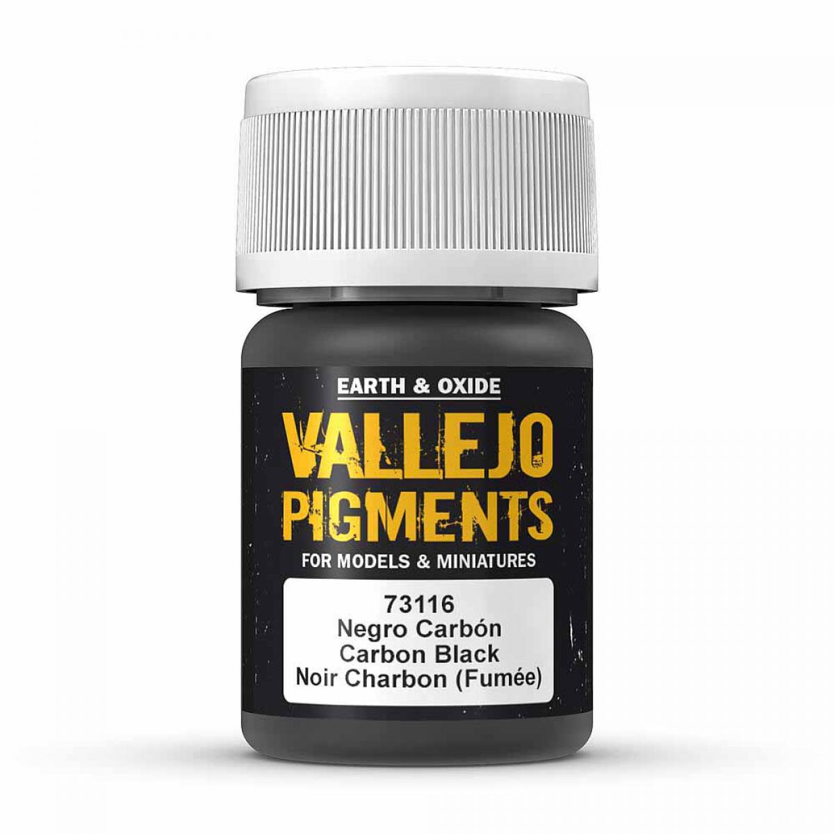 Vallejo 773116 Karbonschwarz, 30 ml