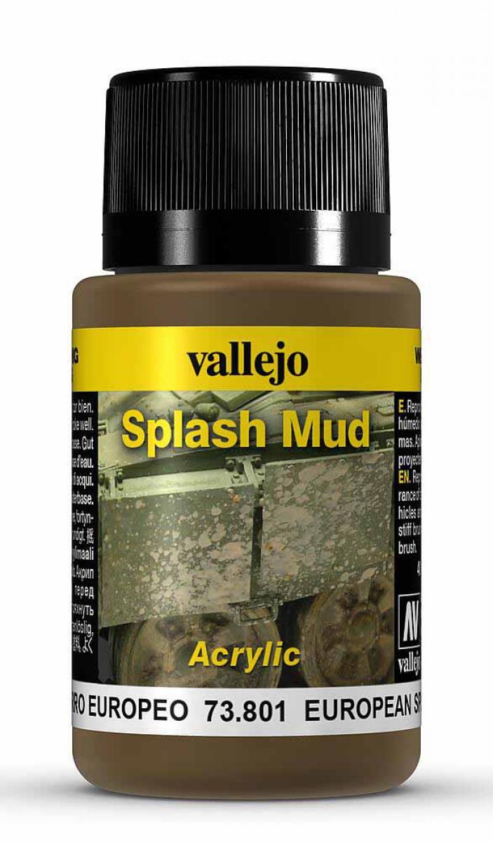 Vallejo 773801 Schlammspritzer, Europa, 40 ml