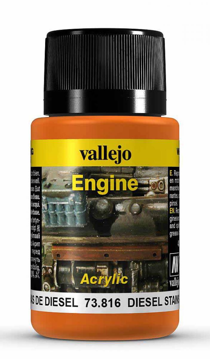 Vallejo 773816 Diesel-Flecken, 40 ml