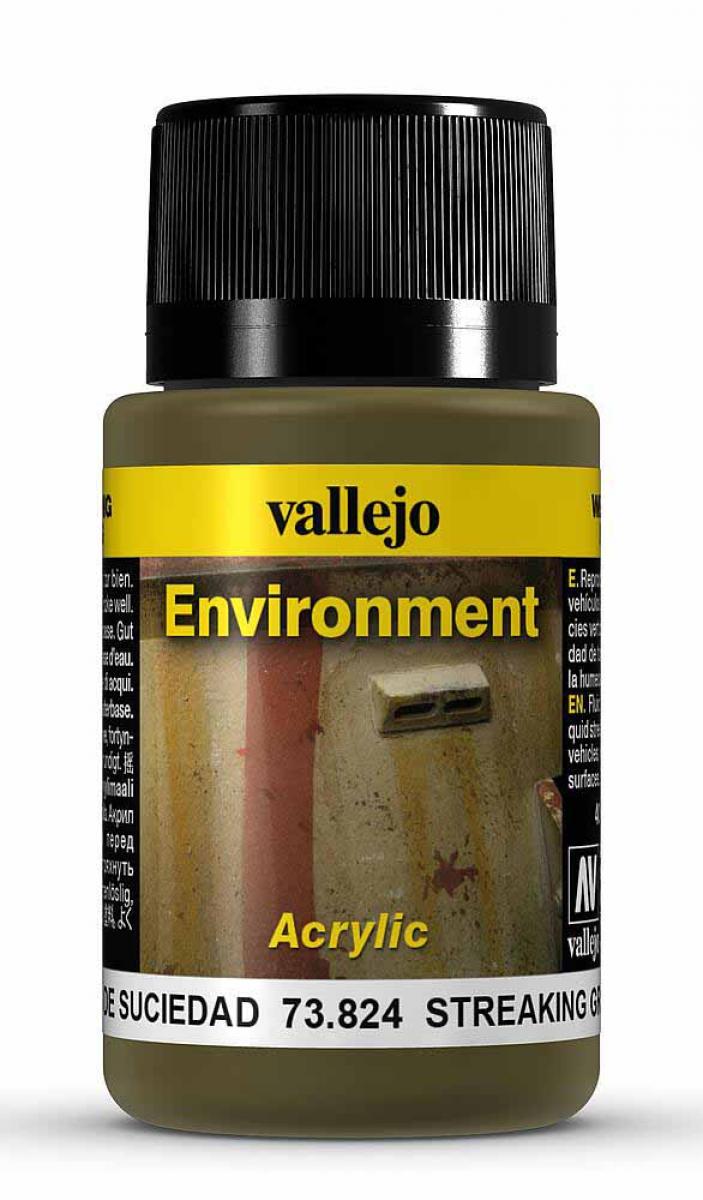 Vallejo 773824 Ruß-Streifen, 40 ml