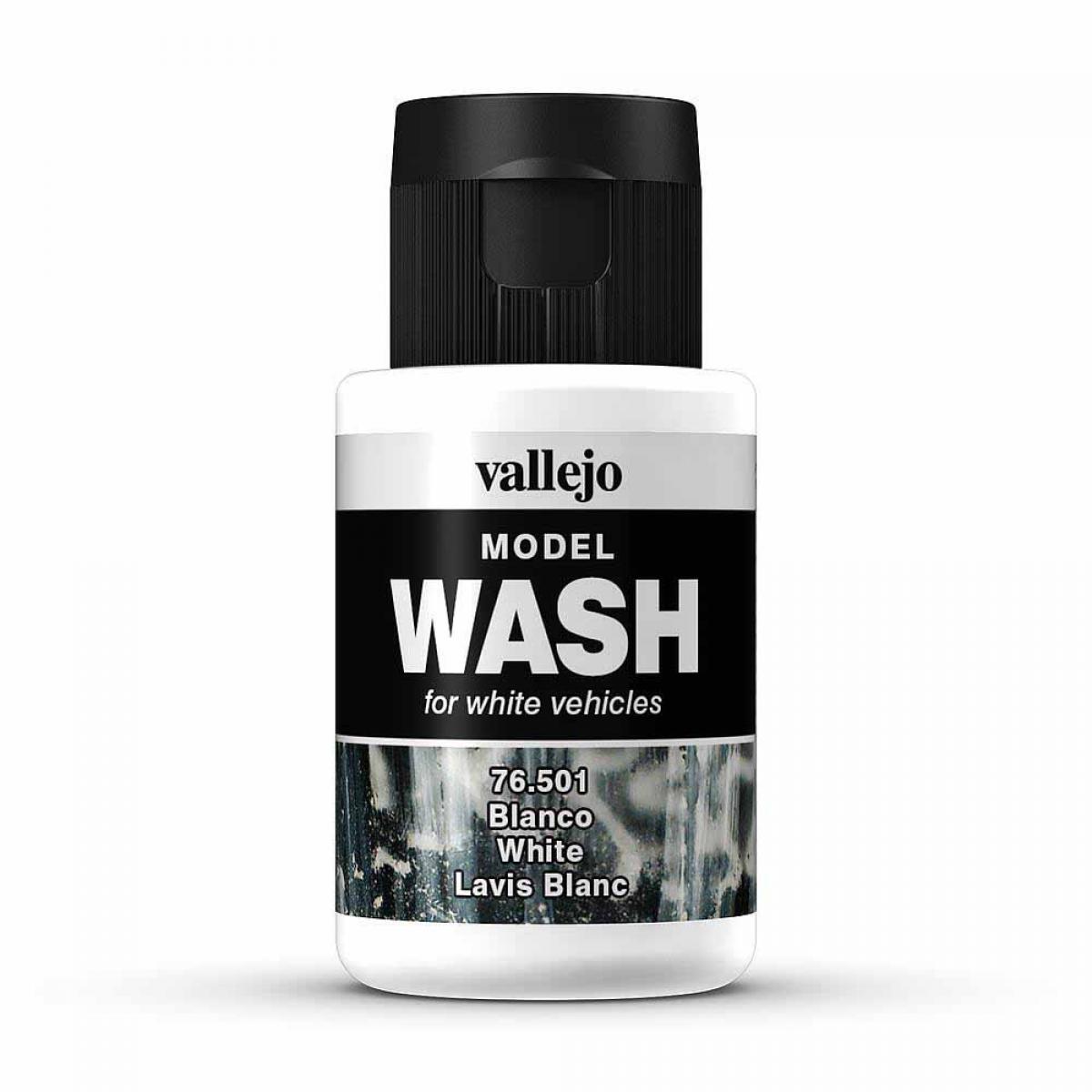Vallejo 776501 Wash-Color, Weiß, 35 ml