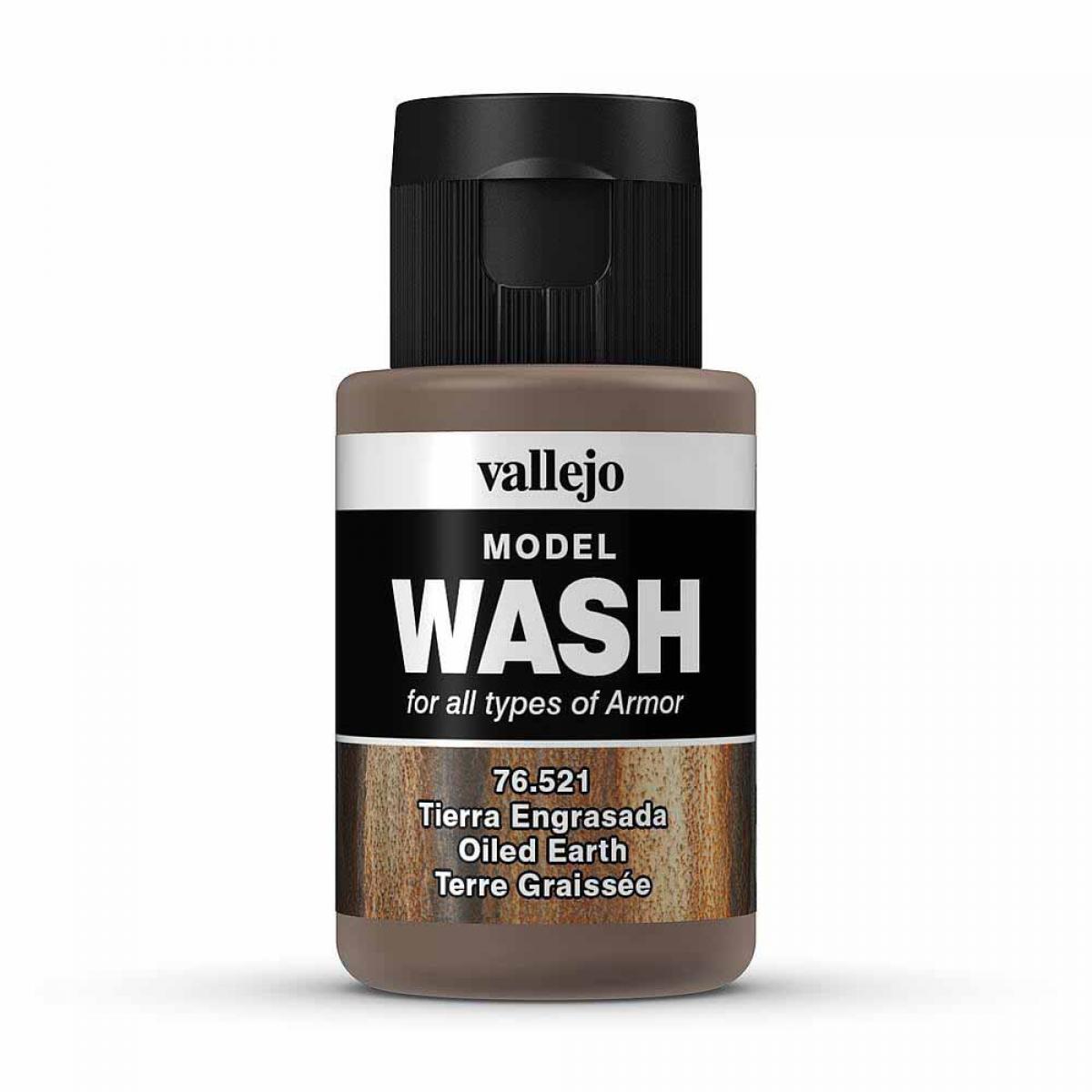 Vallejo 776521 Wash-Color, Ölige Erde, 35 ml