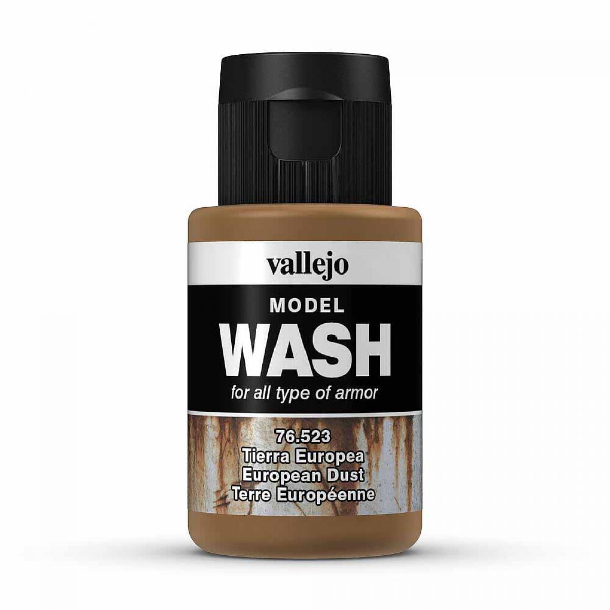 Vallejo 776523 Wash-Color, Europäischer Staub, 35 ml