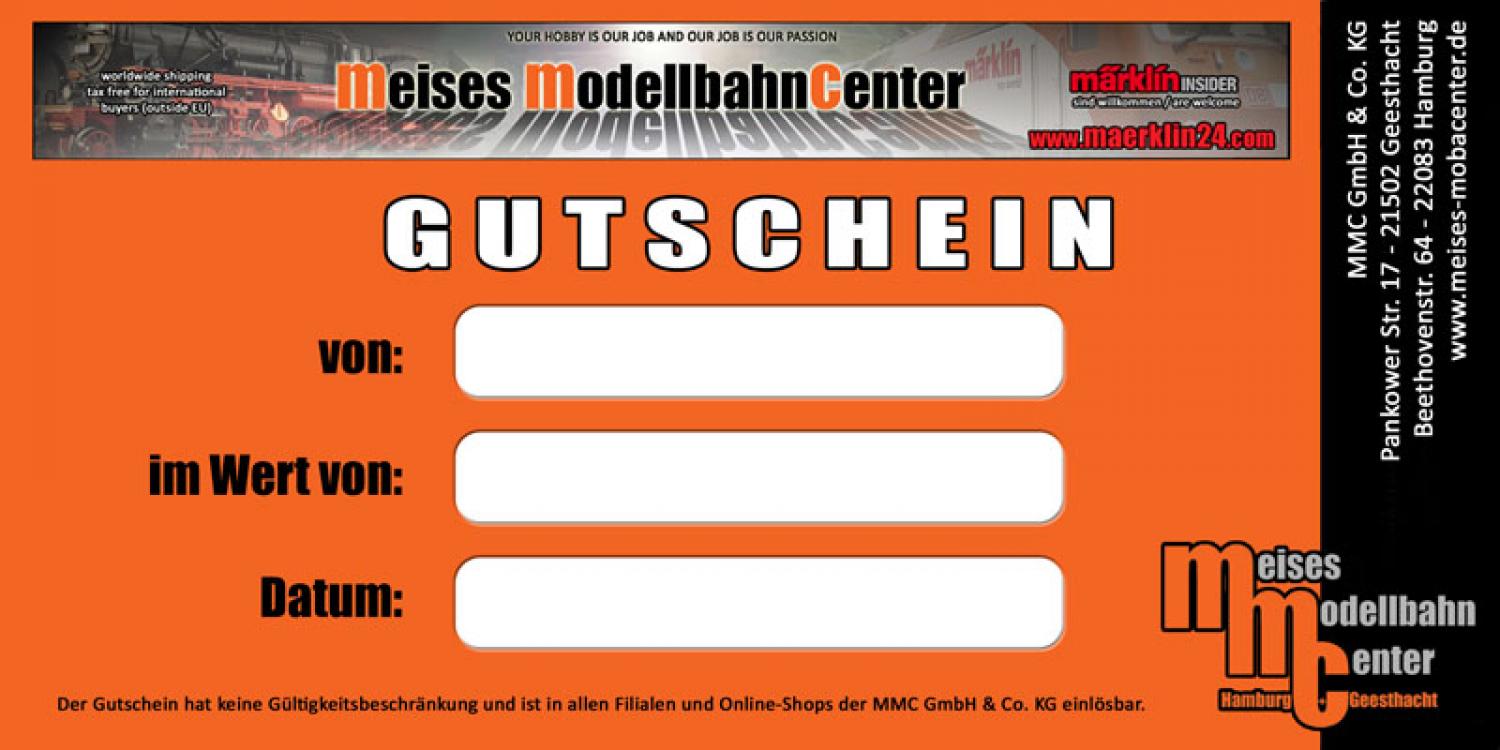 MMC Gutschein im Wert von 500EUR