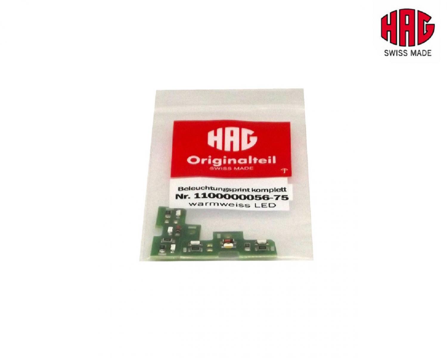 HAG 1100000056-75 Beleuchtungsprint komplett warmweiss LED