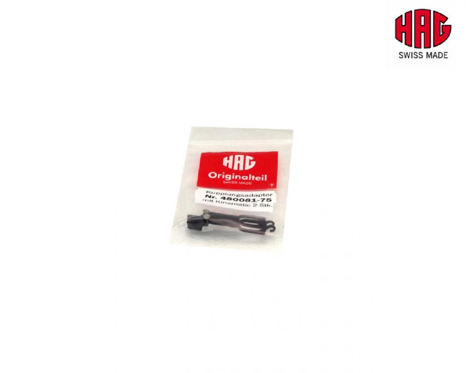 HAG 480081-75 Kupplungsadapter mit Kinematic (2St)