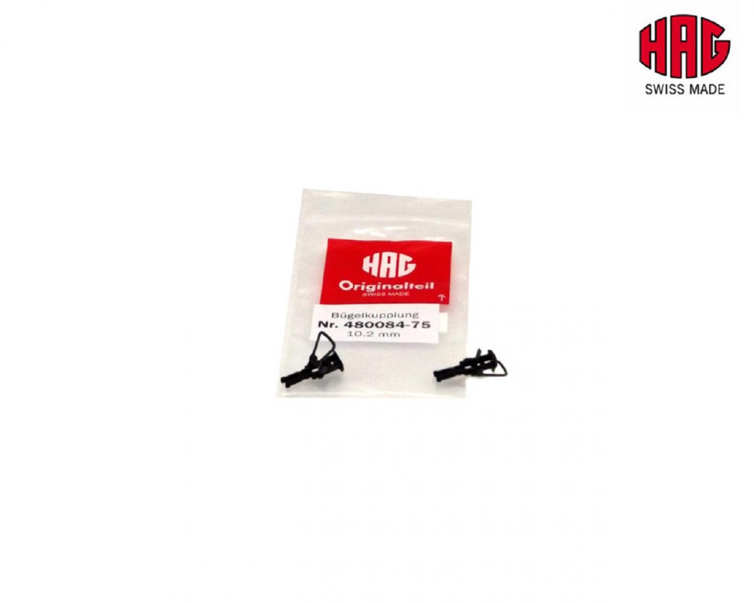 HAG 480084-75 Bügelkupplung kurz 10.2mm  (2St)