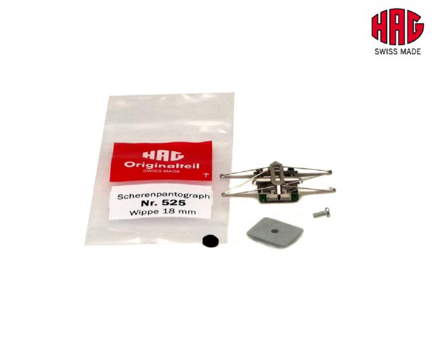 HAG 525 Scherenpanto Wippe 18mm