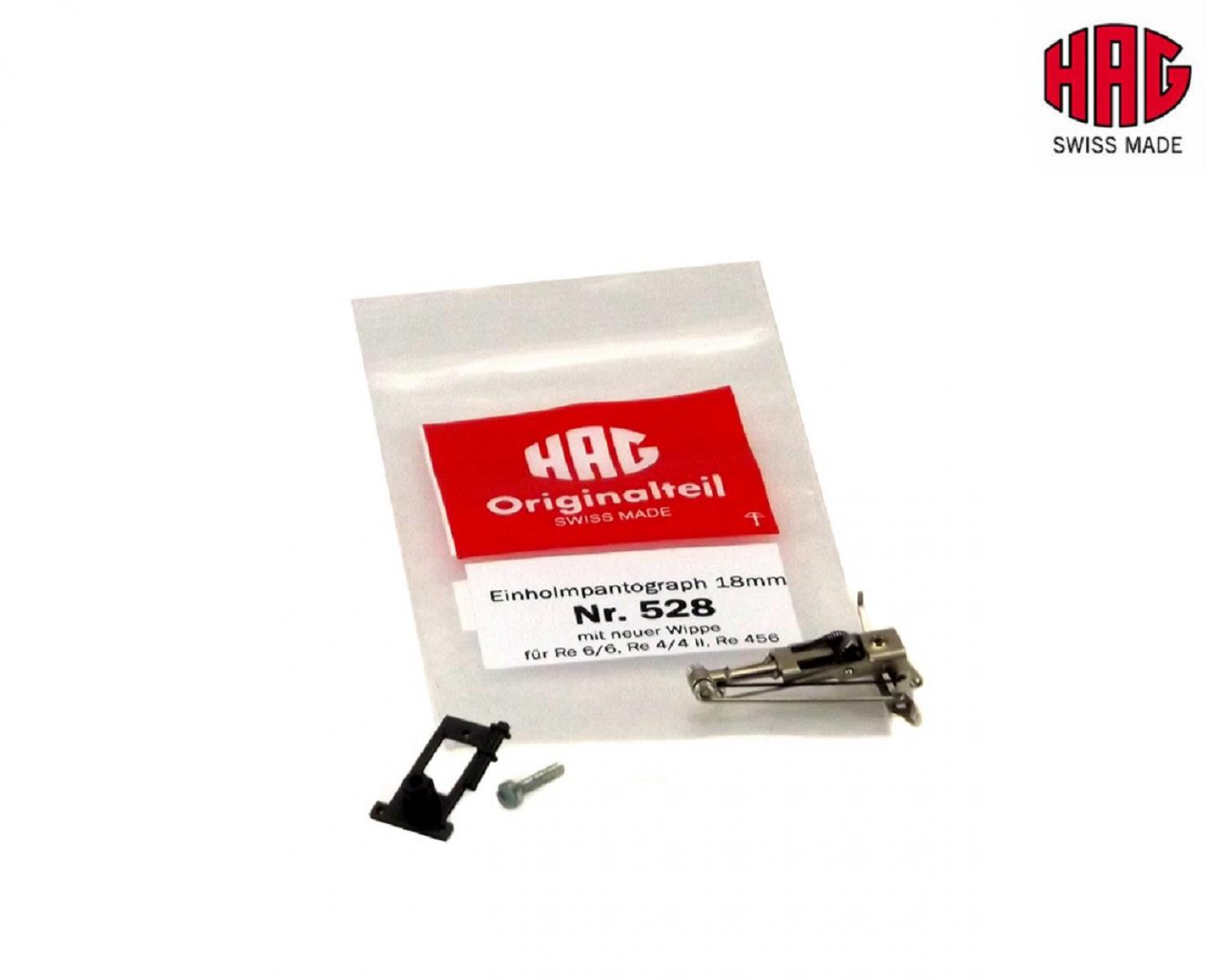 HAG 528 Einholmpanto Wippe 18mm