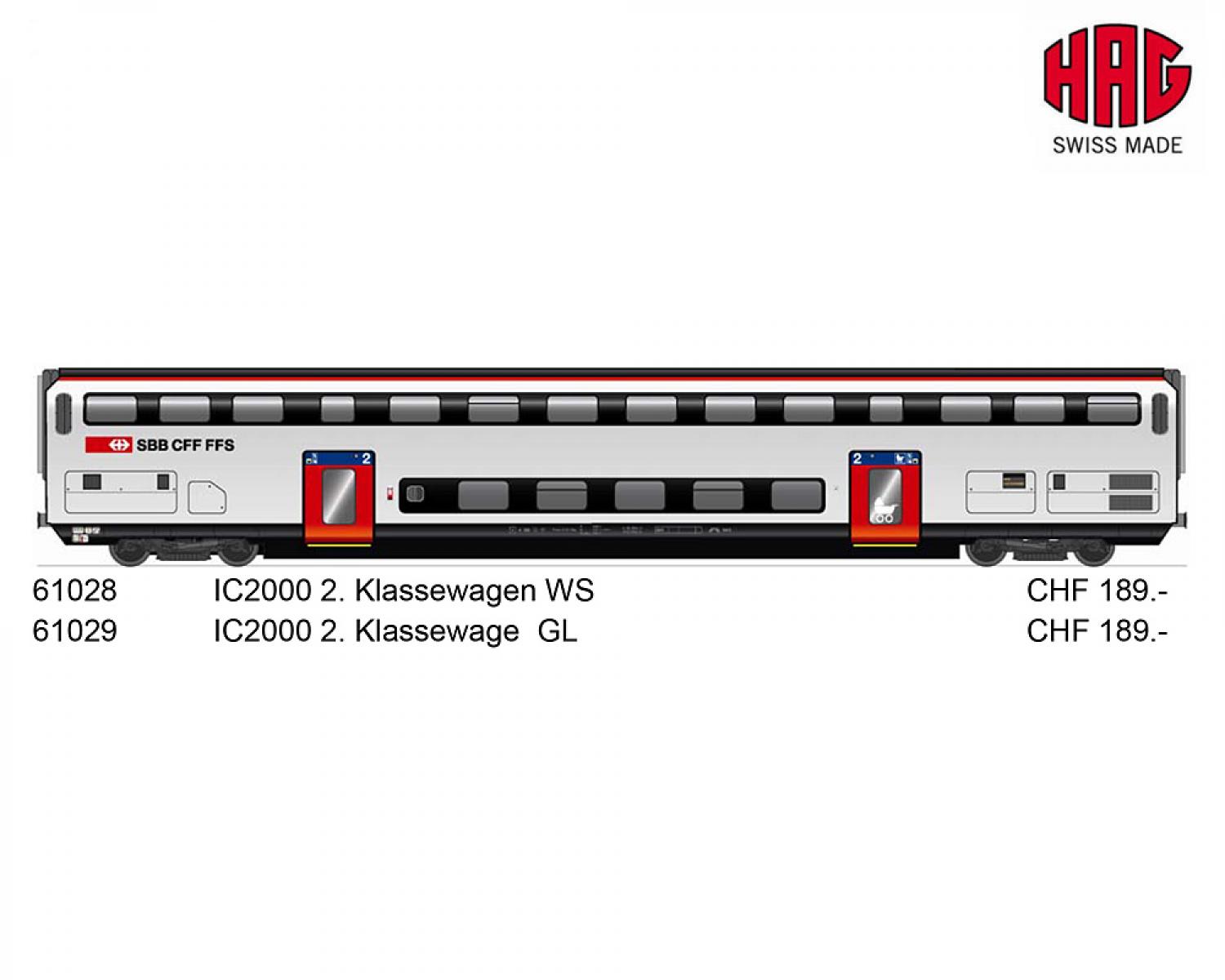 HAG 61028 IC2000 2. Kl. inkl. LED-Innenbel. (AC)