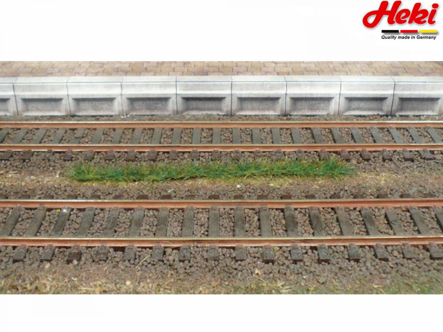 Heki 1813 10 Grasstreifen dunkelgrün,100mm