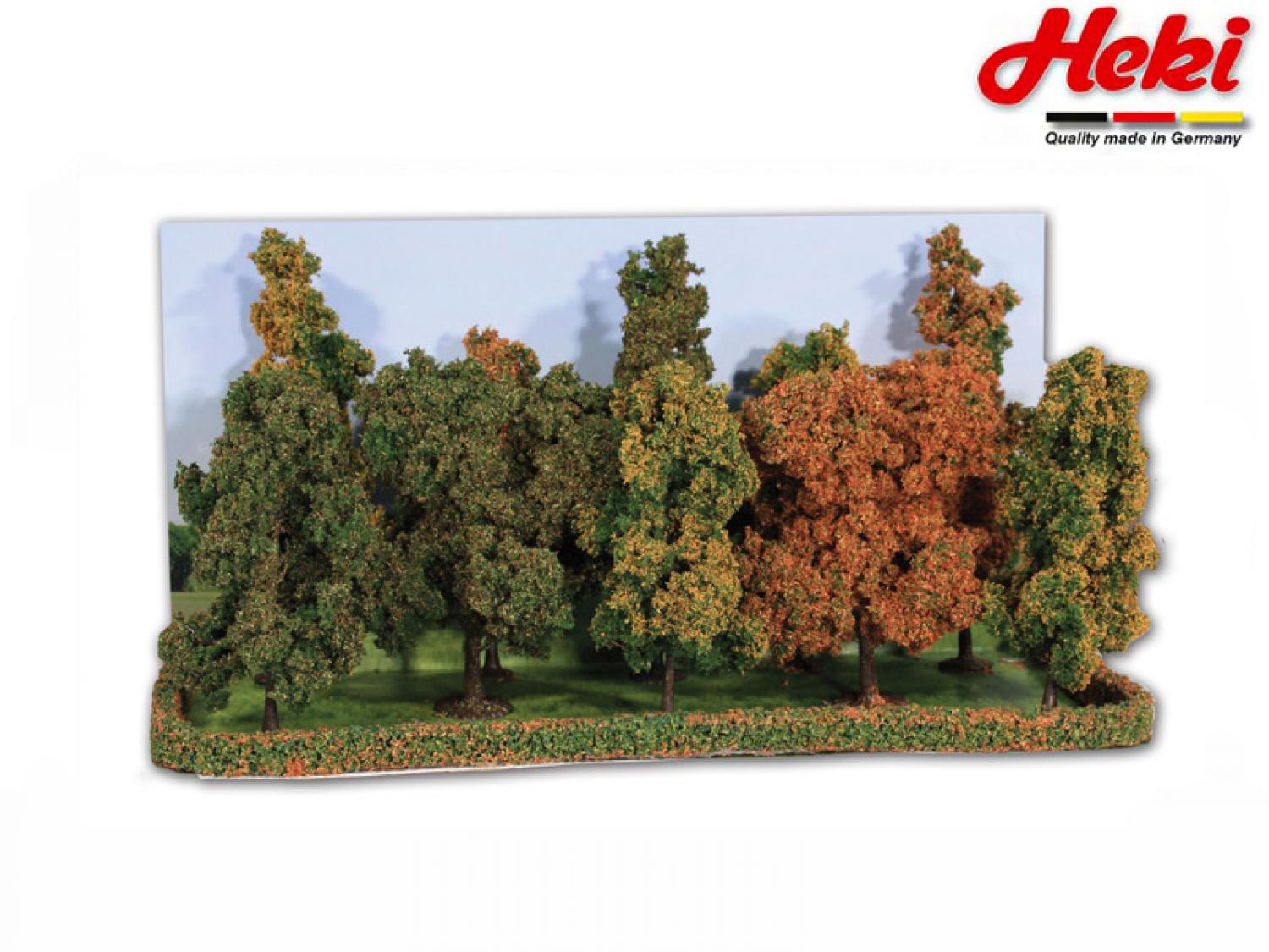 Heki 2000 Herbstwald, 10 Bäume 10-14 cm