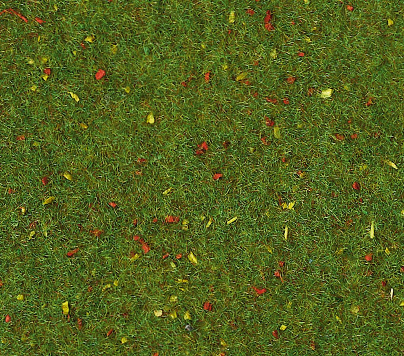 Heki 30801 Grasmatte Blumenwiese, 3mm, 40x24cm, 2 St.