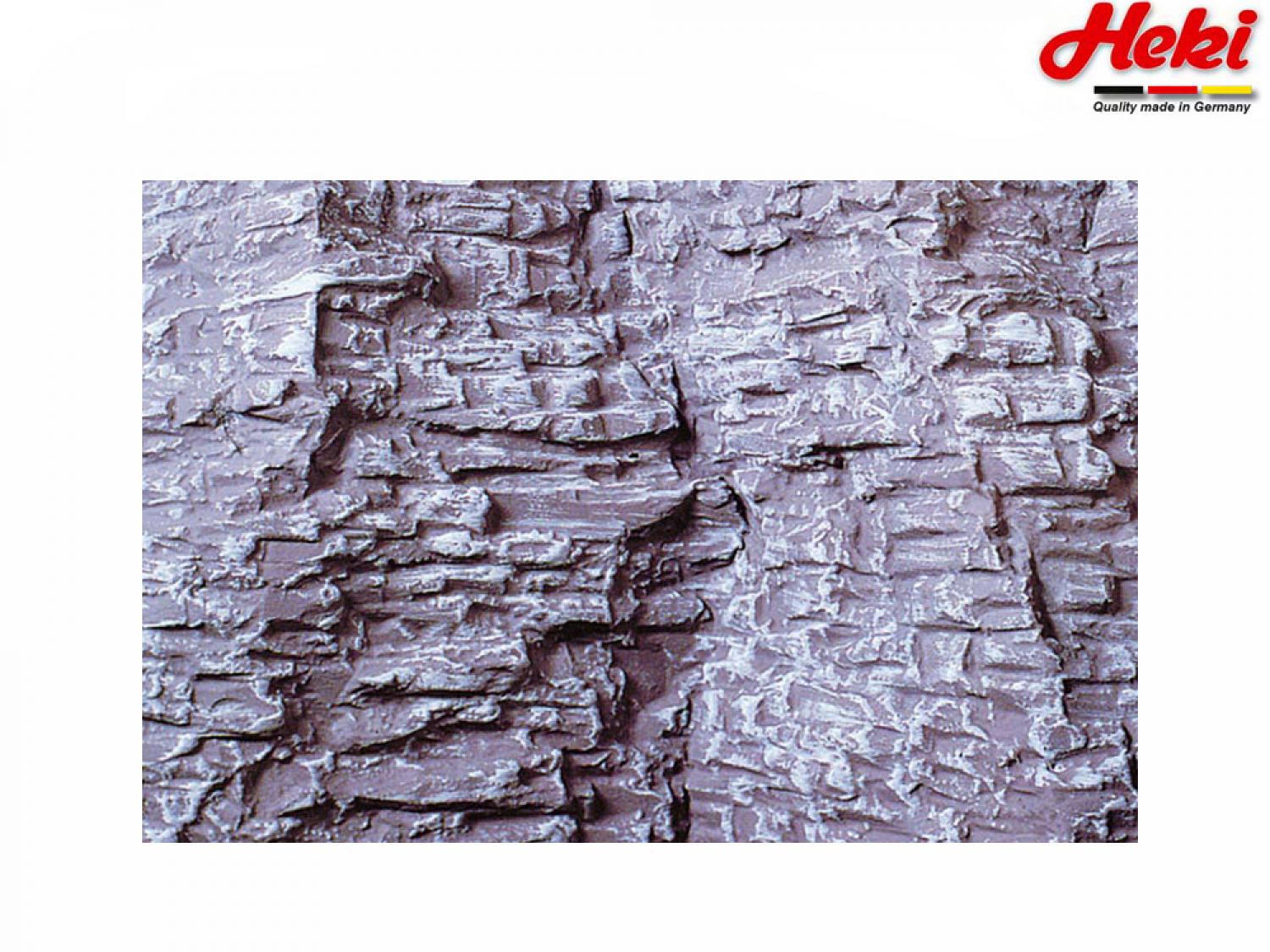 Heki 3139 Felsfolie Schichtgestein 40x18 cm, 2 Stück