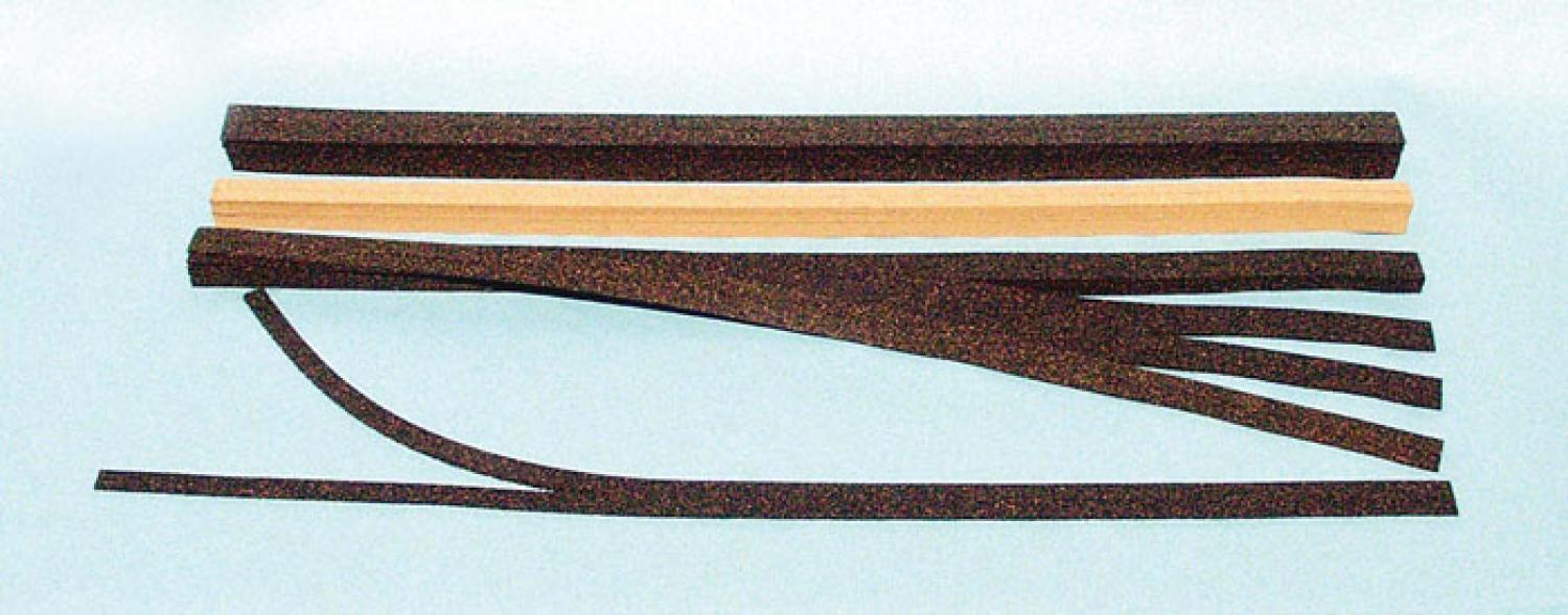 Heki 3186 Gleisbettungen Superflex N 3,60m