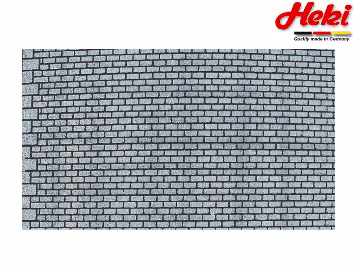 HEKI 72172 Klinker H0/TT, 50x20 cm, 2 Stück