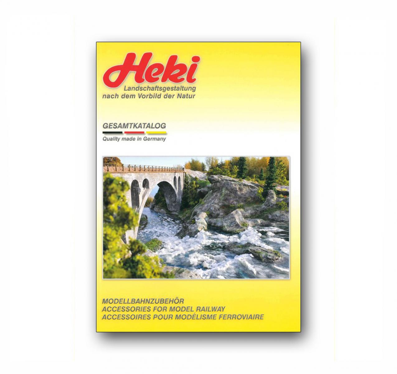 Heki 8020 Modellbahnzubehör Gesamtkatalog