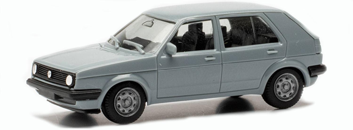 Herpa 012195-009 H0 Minikit VW Golf II, fehgrau