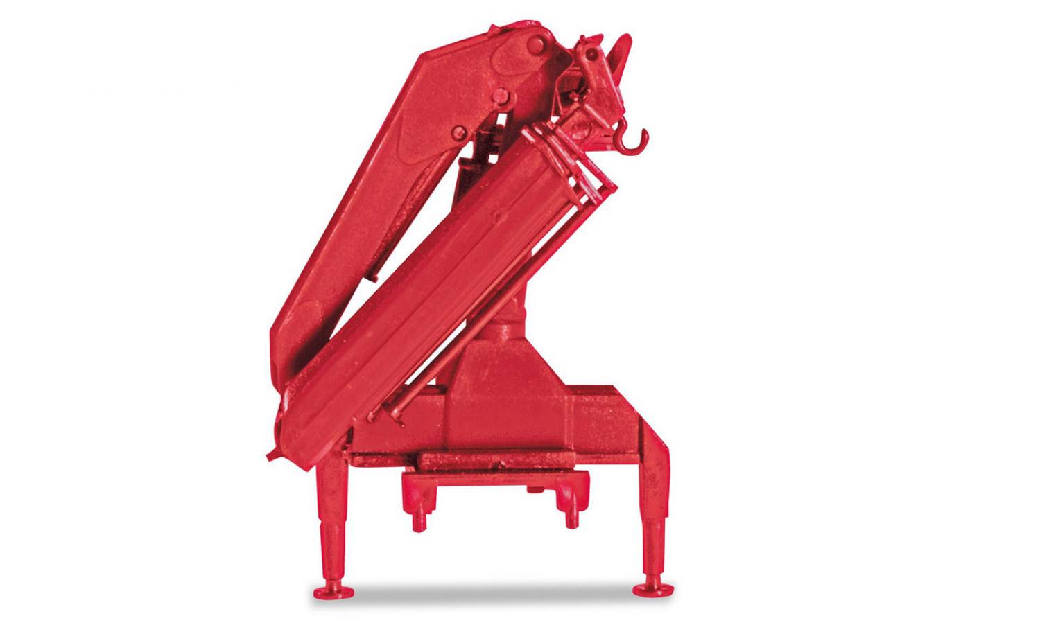 Herpa 051484-002 Ladekran m. Haken (Hiab) rot