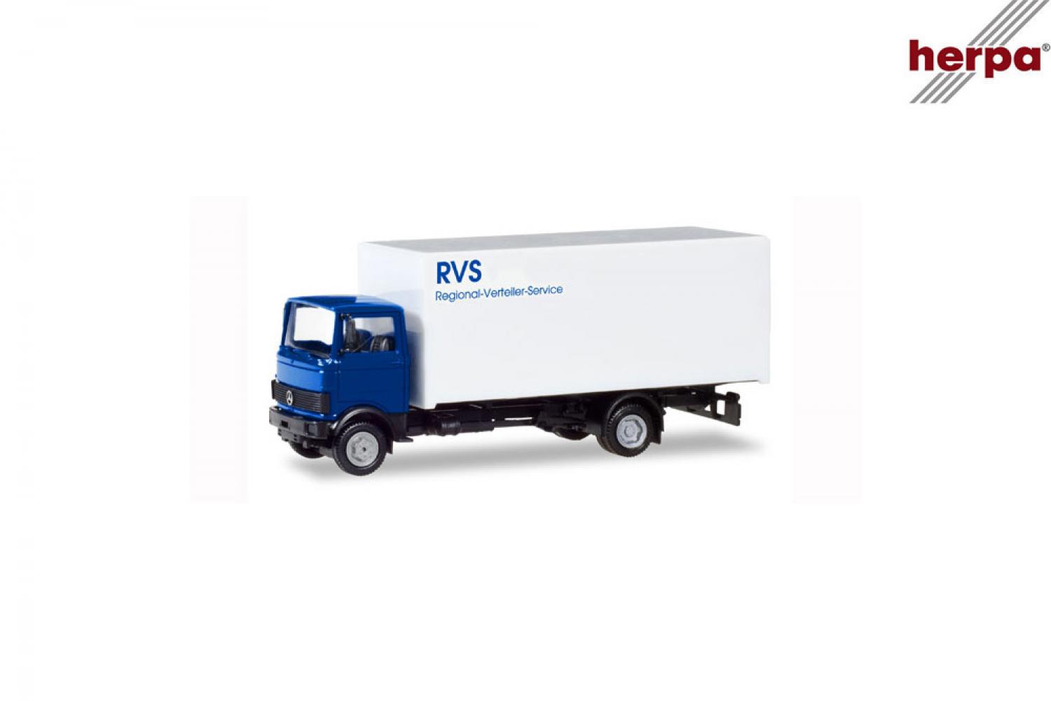 Herpa 309585 MB 813 Koffer-LKW "RVS"