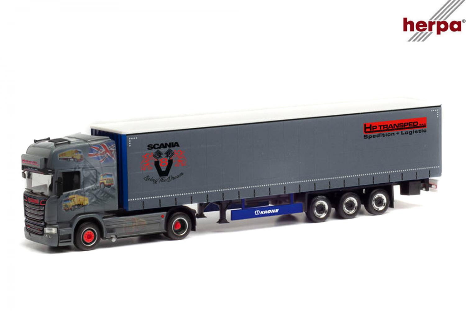 Herpa 313483 H0 Scania R`13 Tl GaPlSzg. History