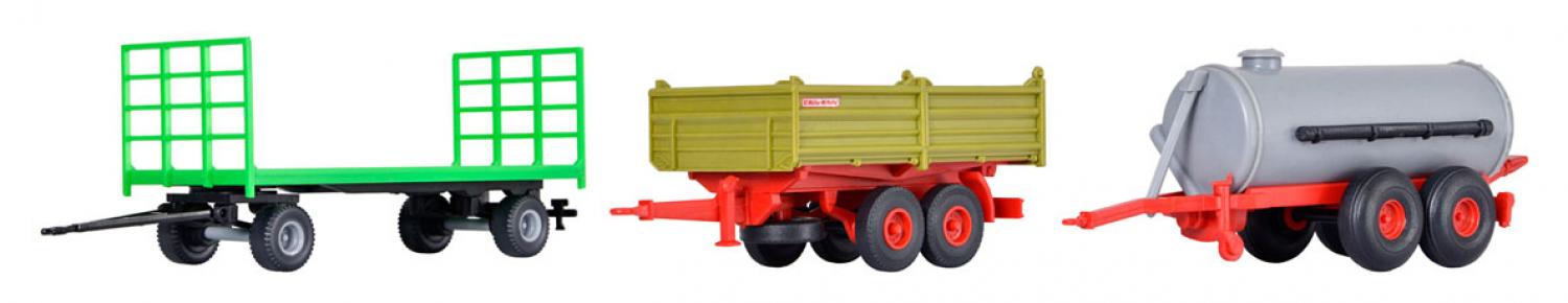 Kibri 10908 H0 Landw. Haenge-Set, 3 Stück