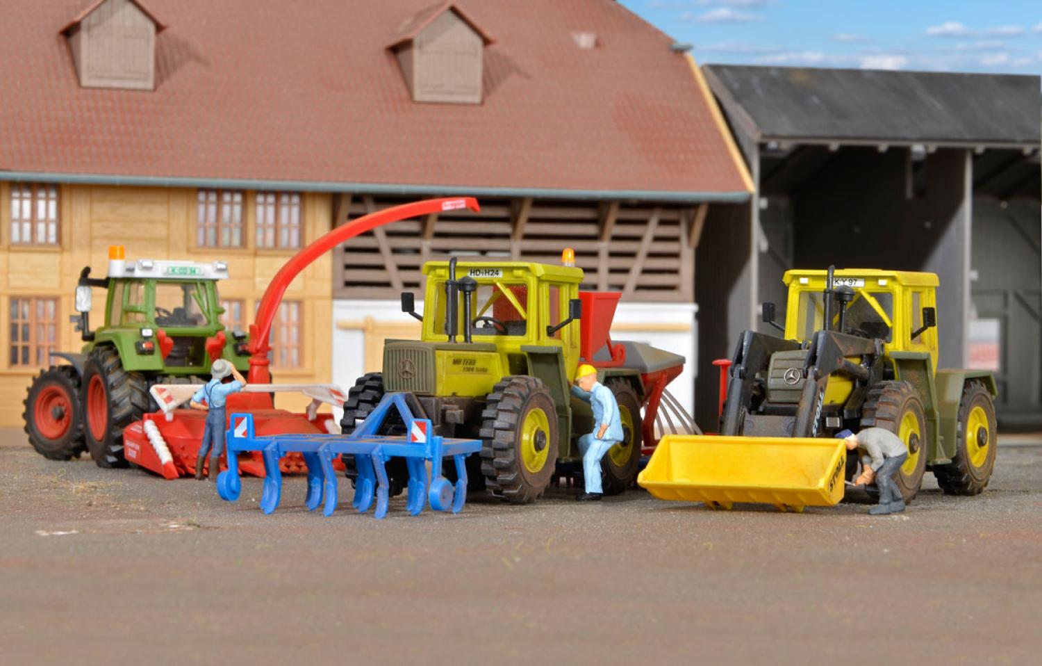 Kibri 10910 H0 Landwirtschaftliches Gerät
