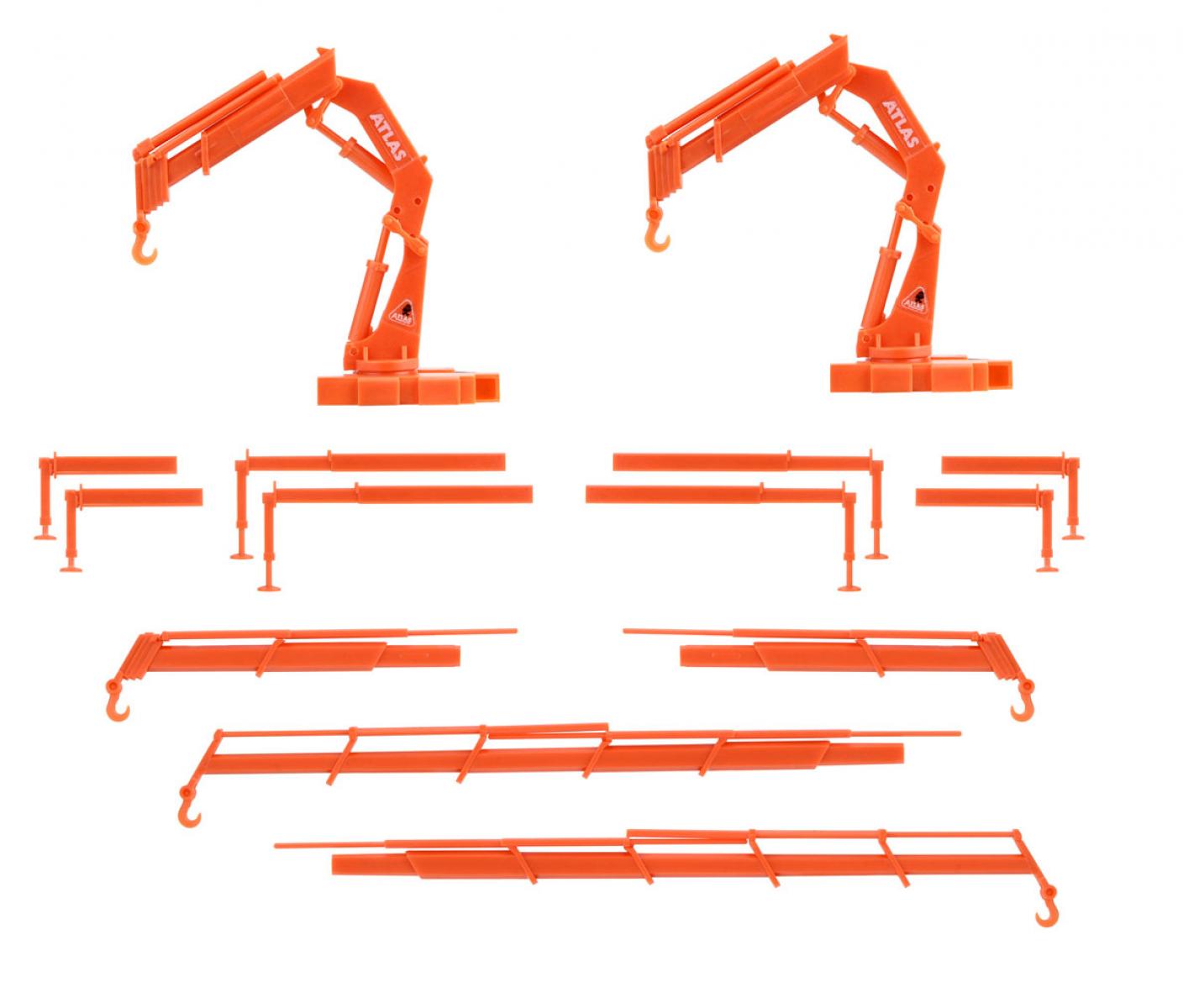 Kibri 10988 H0 ATLAS-Ladekraene, 2 Stück