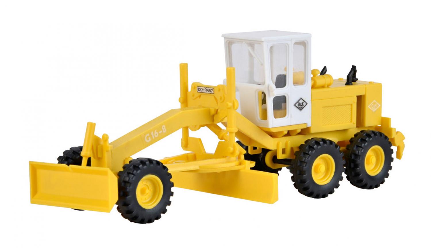 Kibri 11650 H0 O&K Grader, gelb
