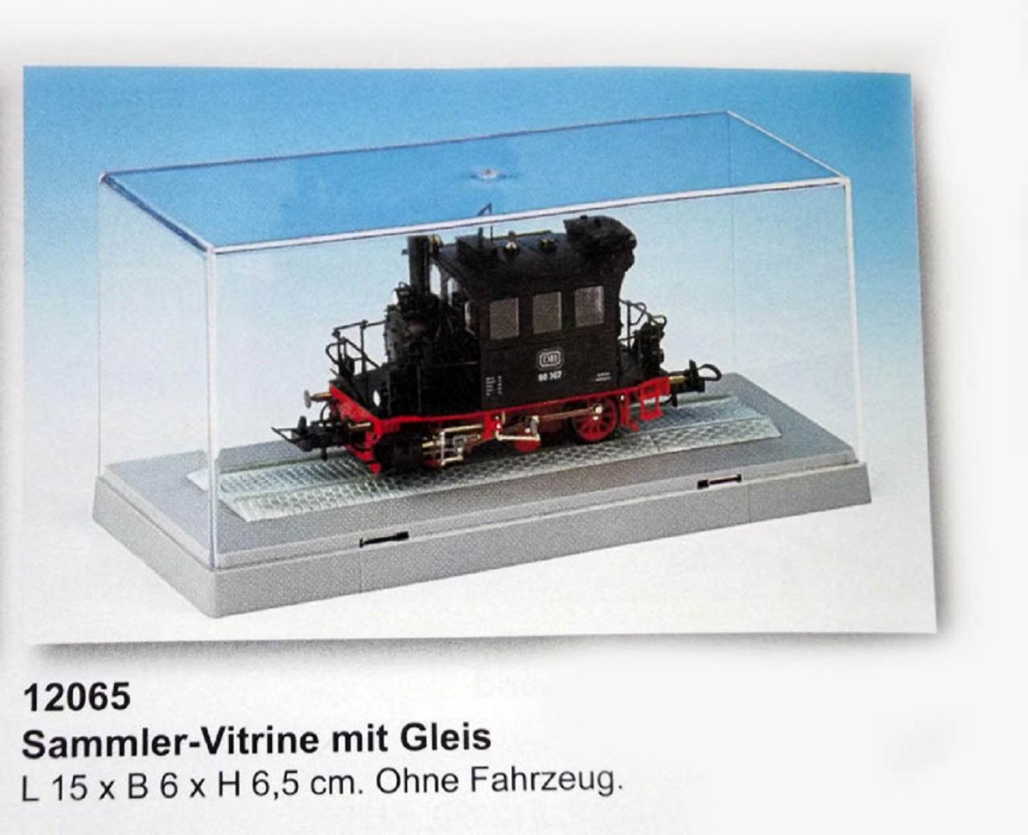 Kibri 12065 Sammler-Vitrine 15x6x6,5 cm