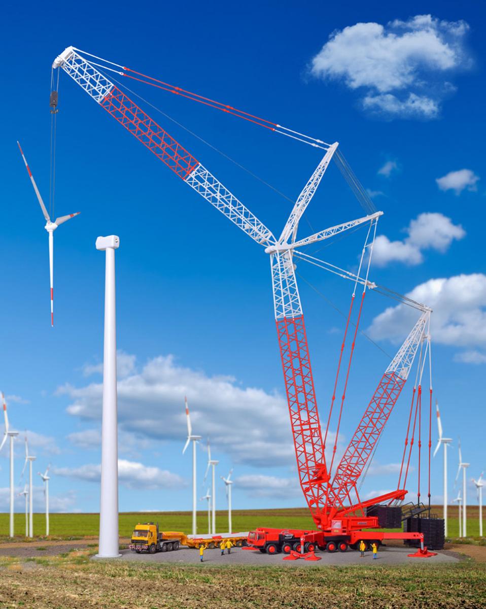Kibri 13016 H0 LIEBHERR LG 1800 Spacelift