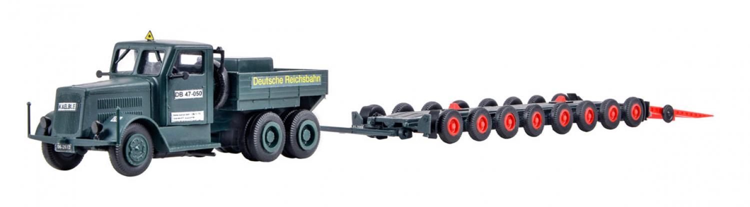 Kibri 13570 H0 KAELBLE mit Strassenroller