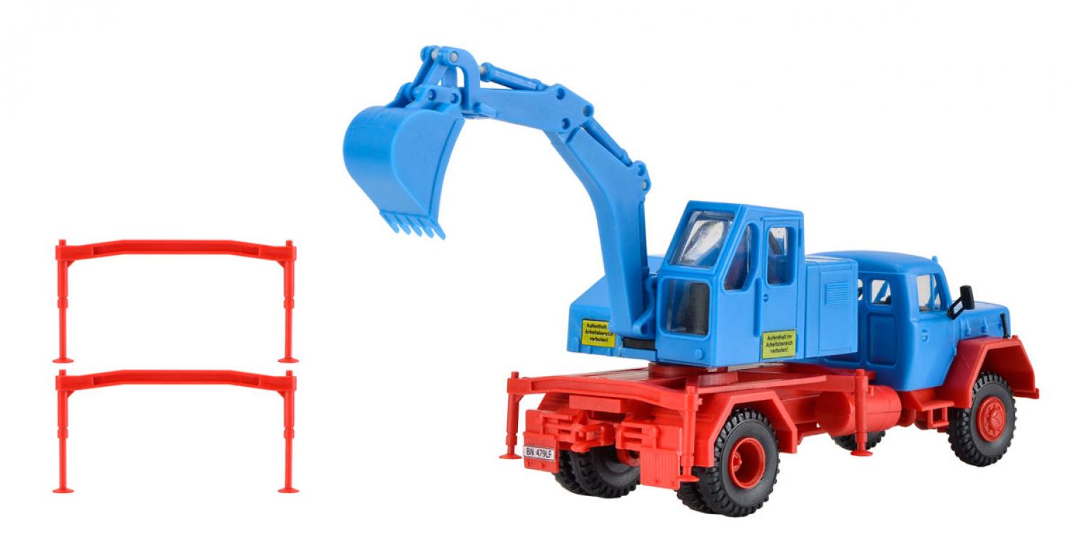 Kibri 14130 H0 MAGIRUS Eckhauber mit Bagg