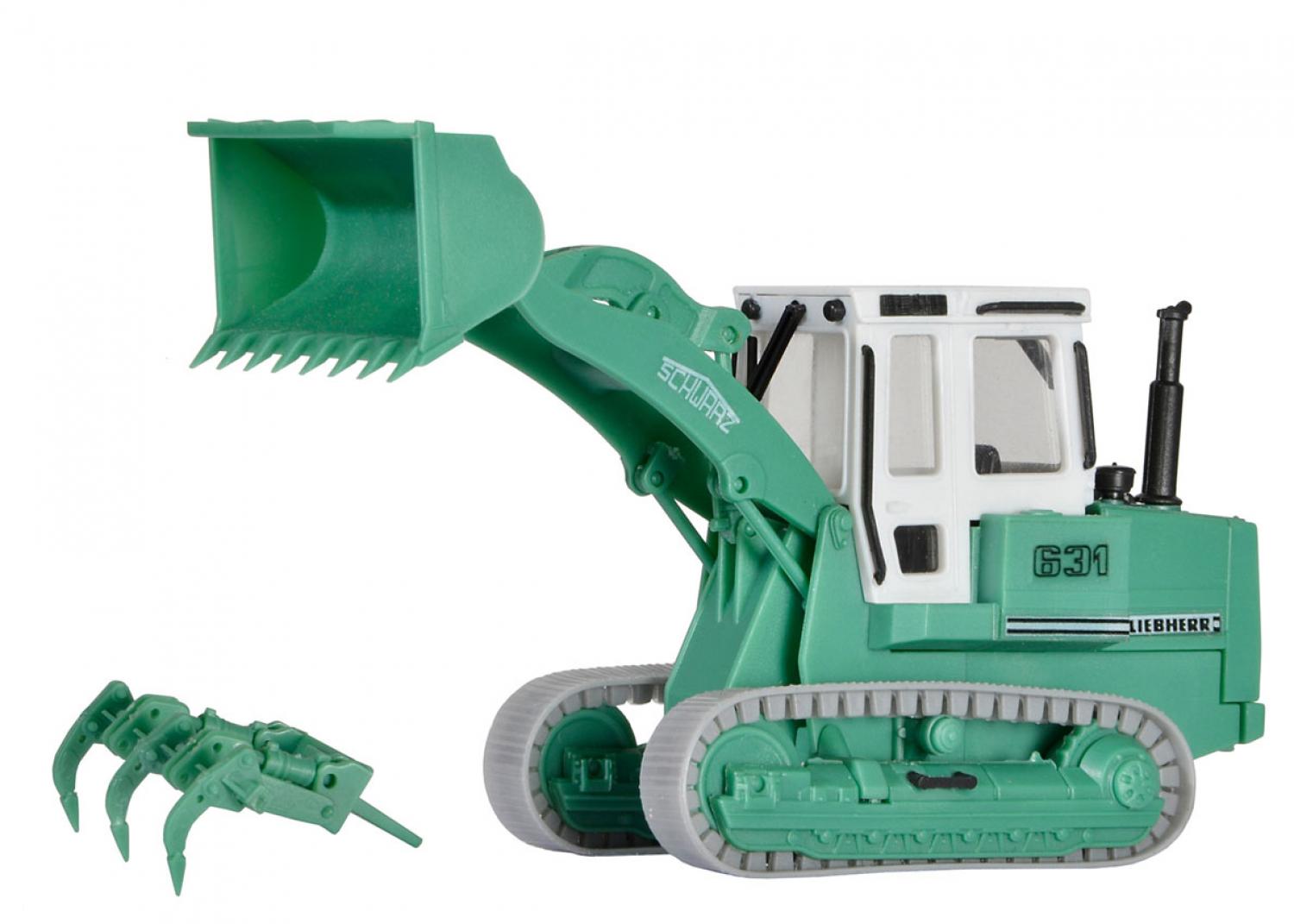 Kibri 15205 H0 LIEBHERR Raupe 631 Schwarz