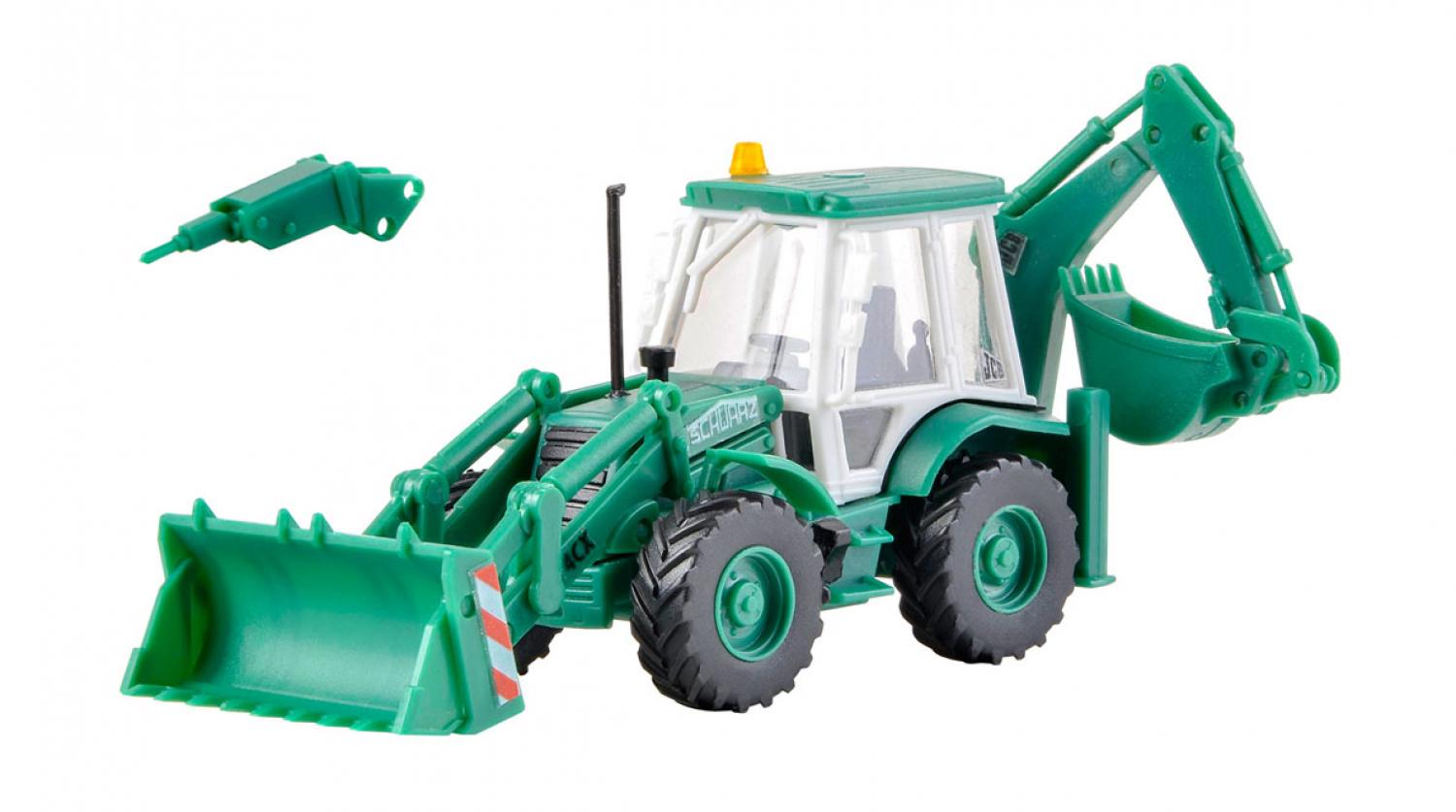 Kibri 15217 H0 Baggerlader JCB 4CX 4x4x4