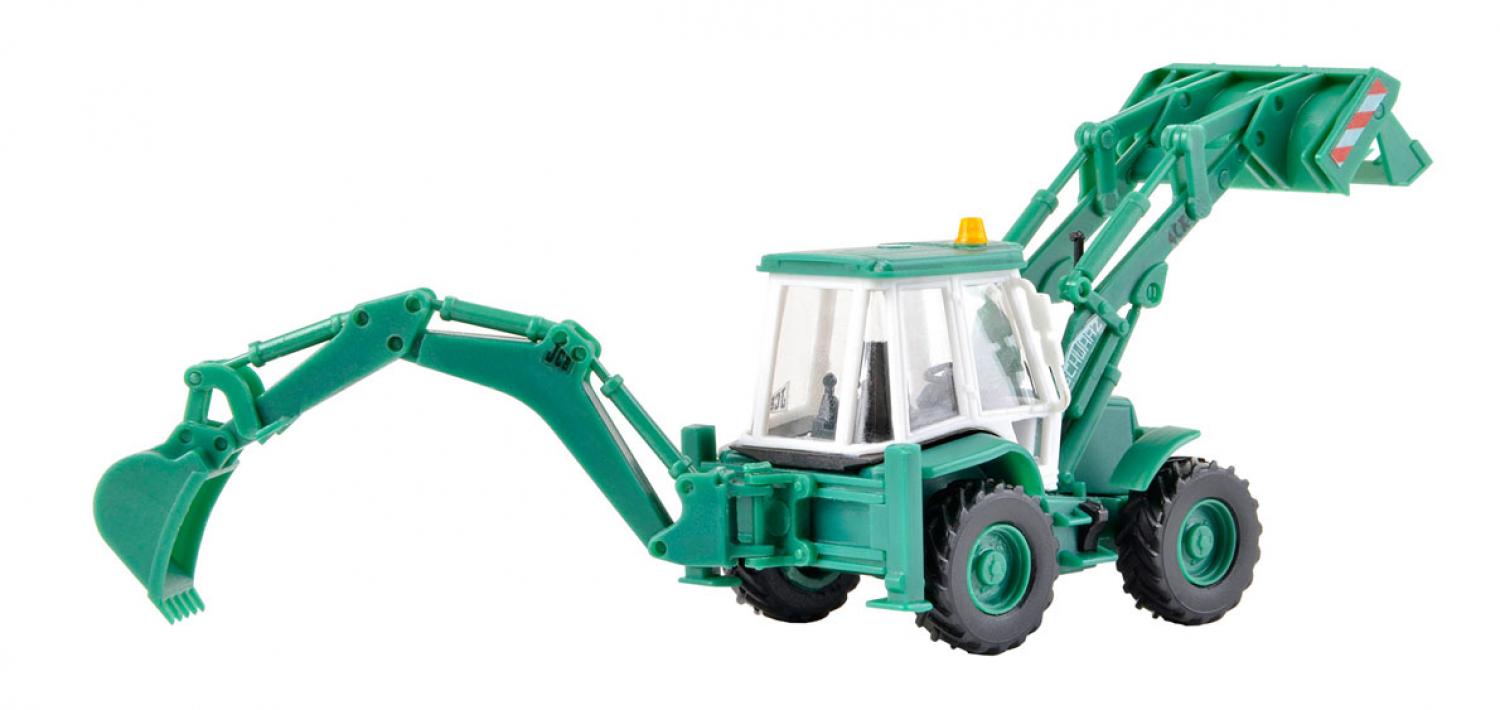 Kibri 15217 H0 Baggerlader JCB 4CX 4x4x4