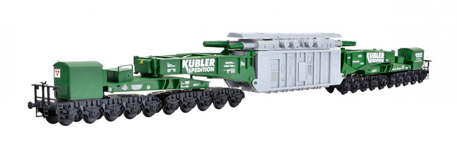 Kibri 16500 H0 MAN Schienentiefladewagen